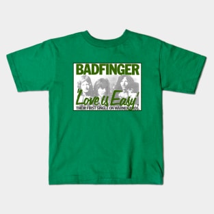 Badfinger (Green) Kids T-Shirt